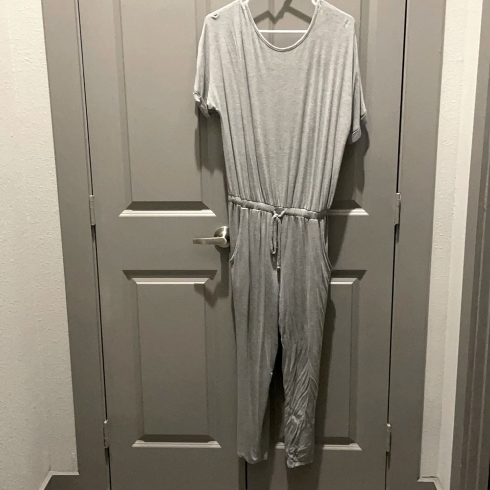 Super Soft light Grey Jumpsuit